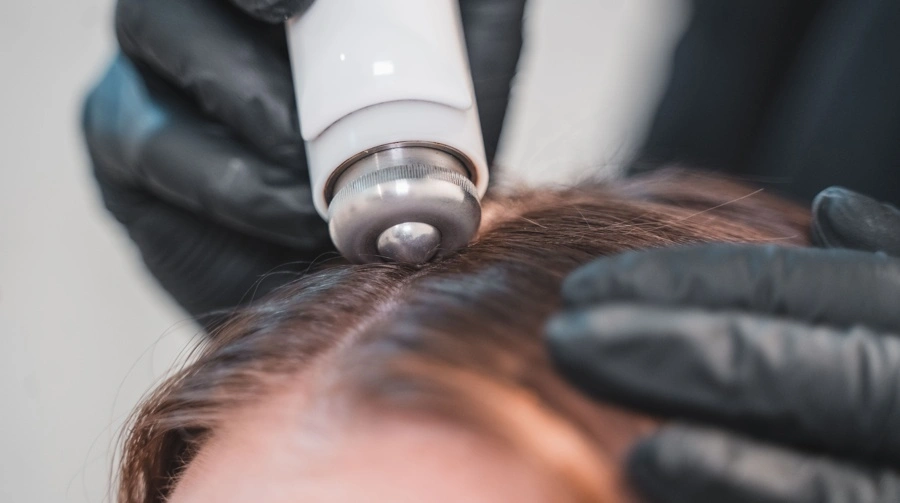 Žena podstupuje elektroporáciu vo Vlasovej klinike